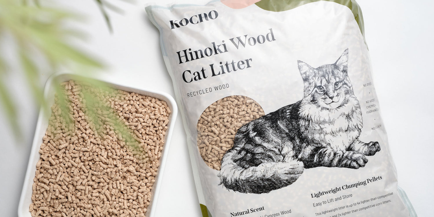 Hionki Wood Cat Litter