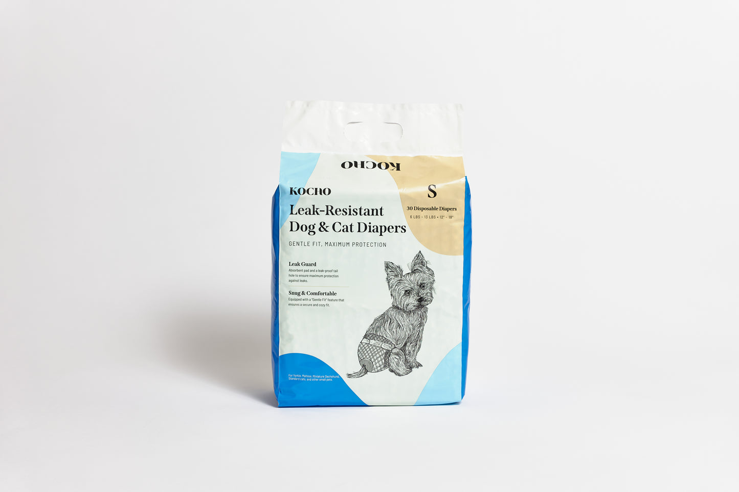 KOCHO Leak-Resistant Dog & Cat Diapers